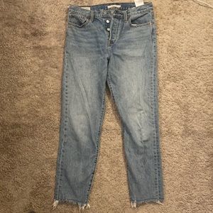 Levi’s wedgie straight jeans